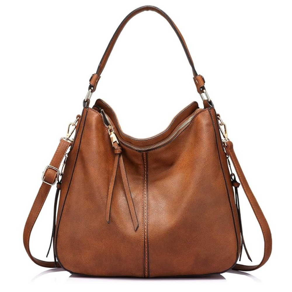 Realer Shoulder Purse with Adjustable Strap